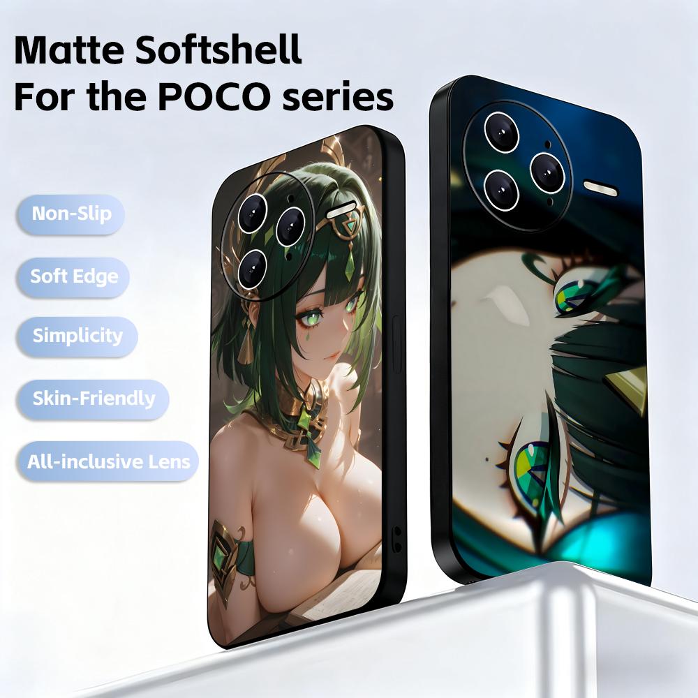 Xiaomi Poco X6 - Genshin impatto Nefer Cassa Del Telefono