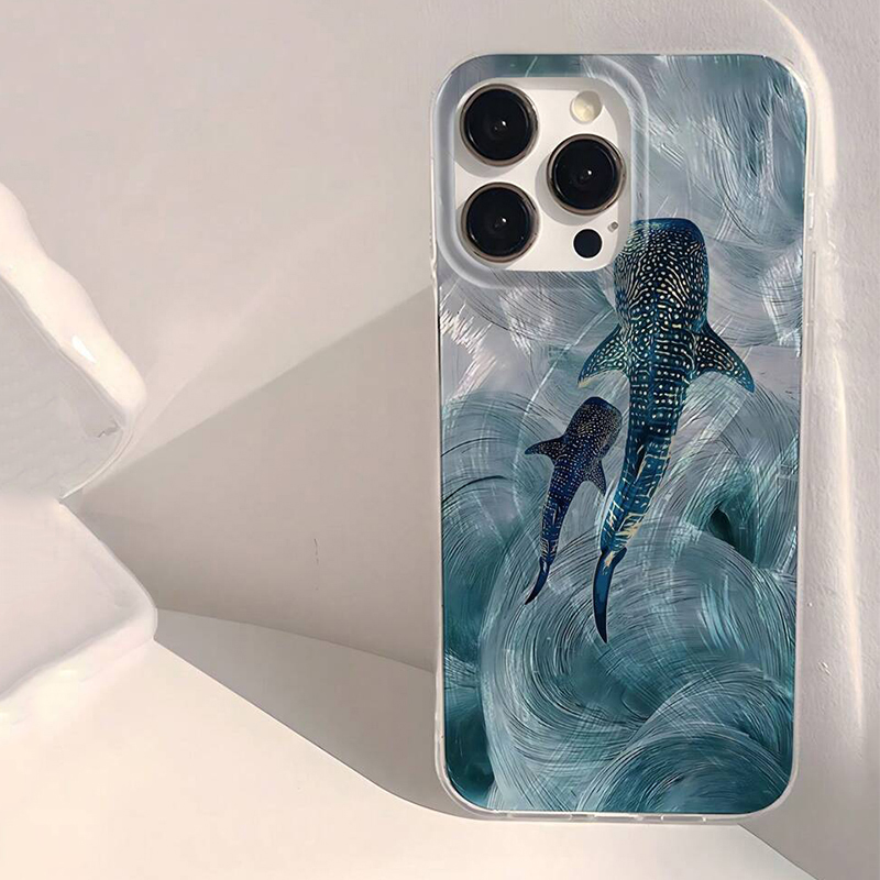 Xiaomi Redmi Note 14 - Custodia per telefono Ocean Shark Whale