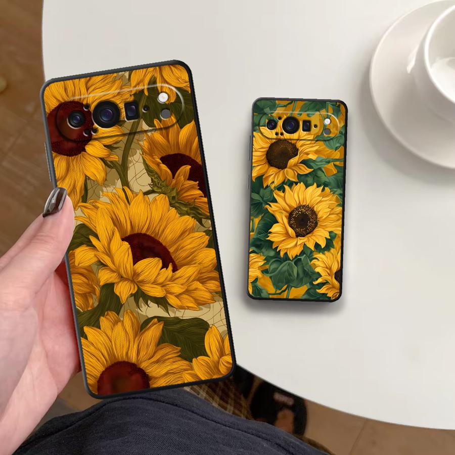 Google Pixel 9 Pro - Cover per Telefono Sunflower Sea per